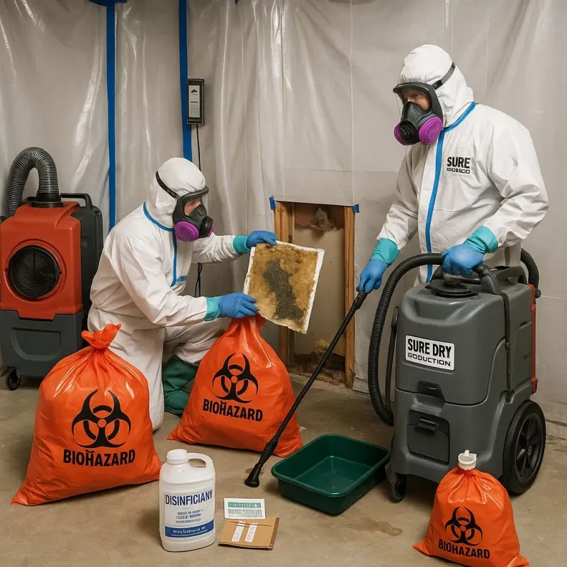 Contaminated Water Handling Protocols process in Vega Alta Municipio, PR